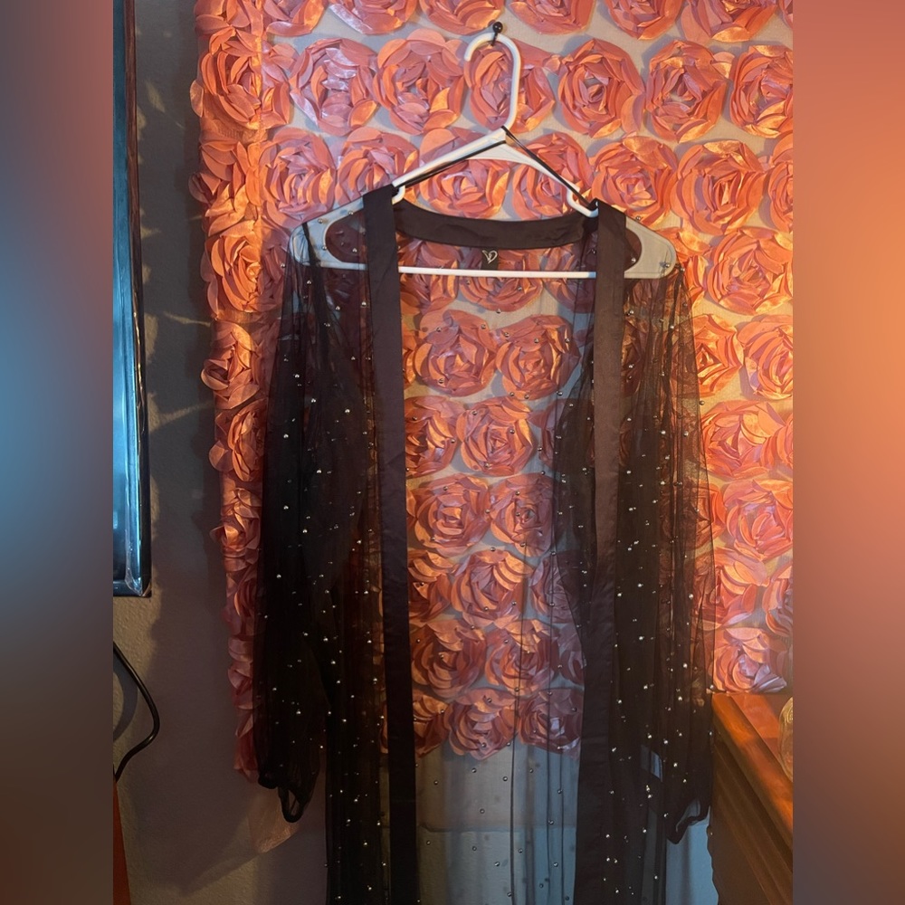 Windsor pearl mesh duster